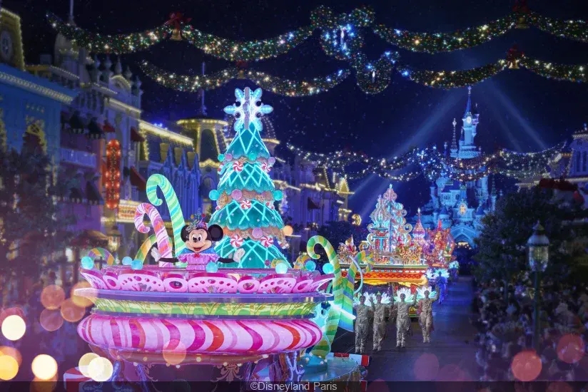 Christmas Parade, Disneyland Paris