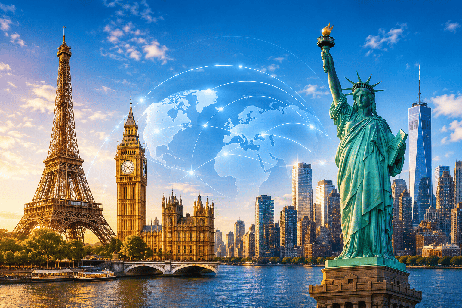 Imagen del eSIM Europa + EUA de Wavee Global